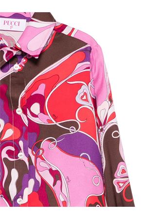 camicia in viscosa multicolor EMILIO PUCCI KIDS | PX5A20K0246513RO